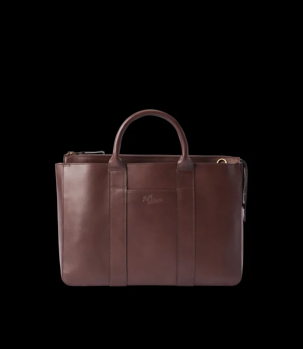 R.M. Williams Bags | Annadale slim briefcase