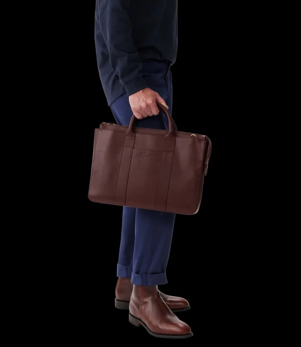 R.M. Williams Bags | Annadale slim briefcase