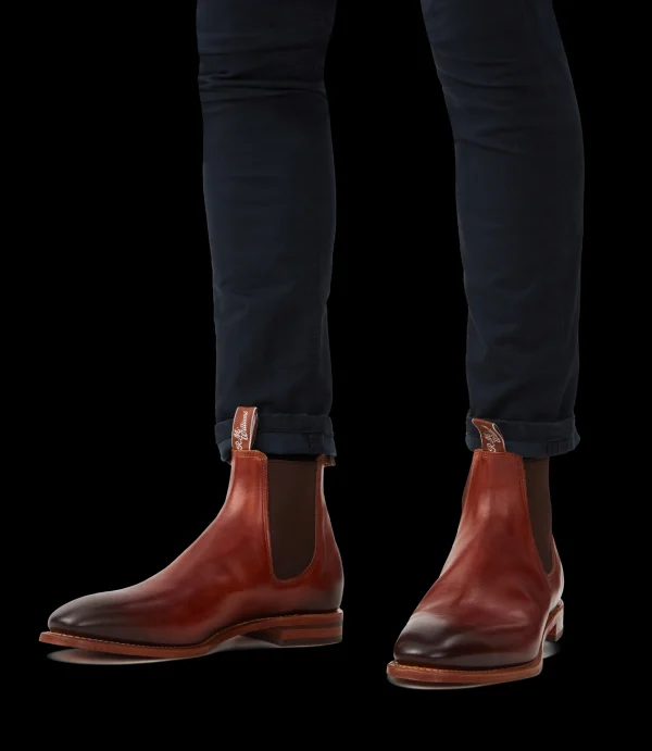 R.M. Williams Chelsea Boots | Craftsman Boots | Burnished Craftsman boot