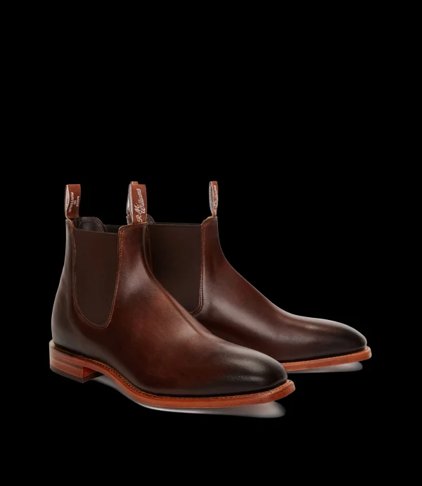 R.M. Williams Chelsea Boots | Craftsman Boots | Burnished Craftsman boot