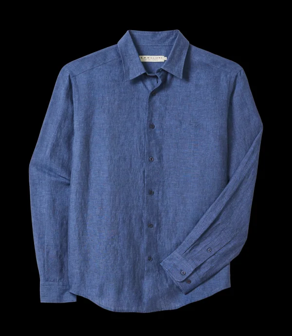 R.M. Williams Shirts | Classic linen shirt