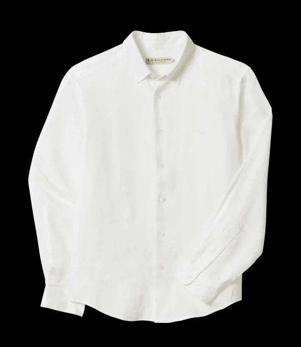 R.M. Williams Shirts | Classic linen shirt