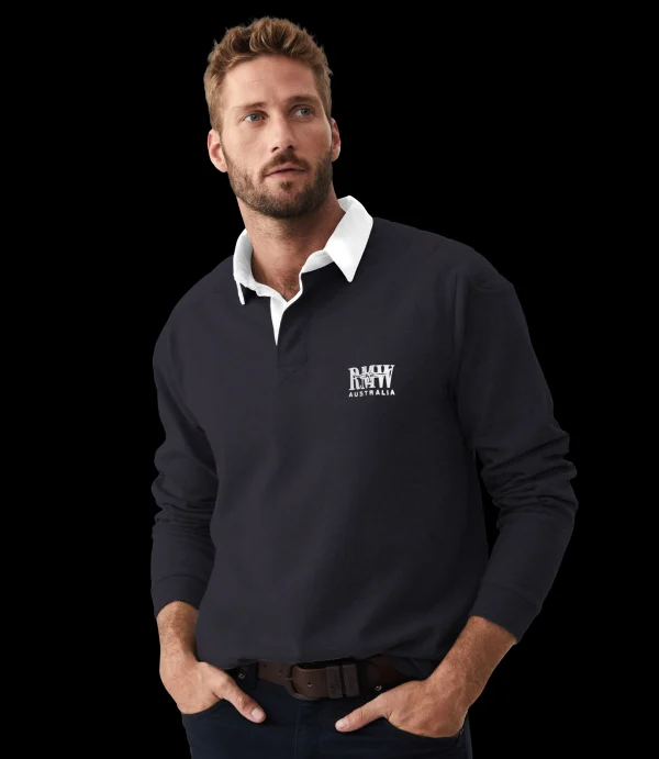 R.M. Williams Polos And Rugby Jerseys | Classic R.M.W rugby