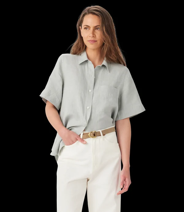 Women R.M. Williams Shirts | Crispin short sleeve shirt