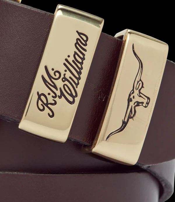 Women R.M. Williams Leather Goods | Belts | Drover belt