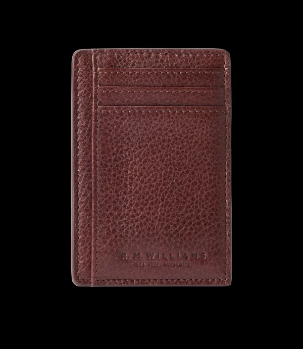 R.M. Williams Wallets | Farrier cardholder with money clip