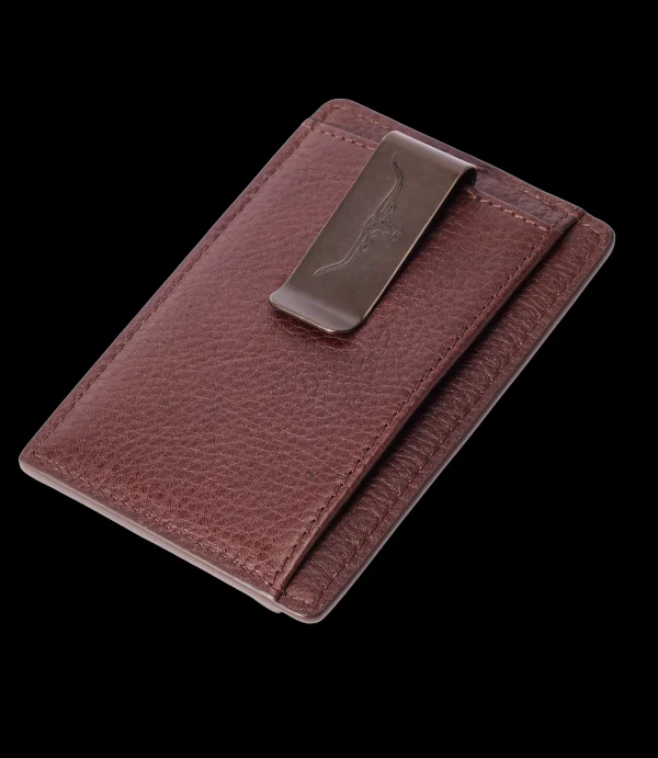 R.M. Williams Wallets | Farrier cardholder with money clip