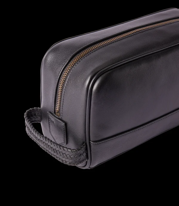 Women R.M. Williams Leather Goods | Leather Care Products | Farrier signature washbag