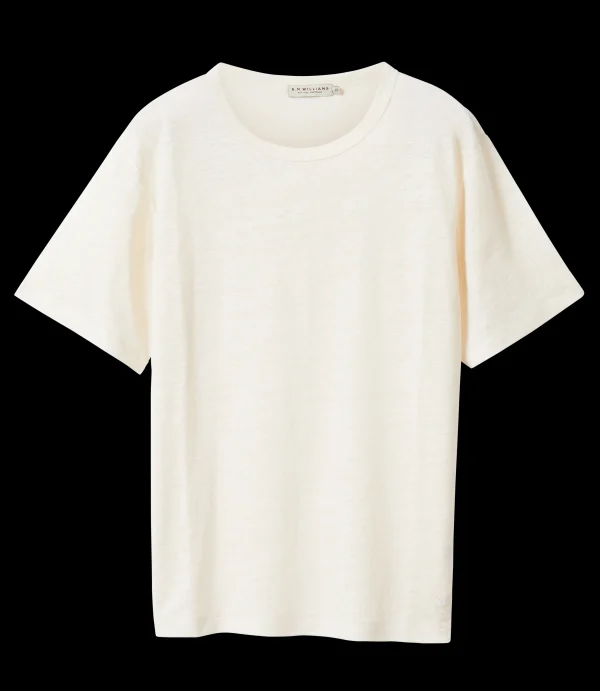 Women R.M. Williams T-shirts | Heritage linen tee