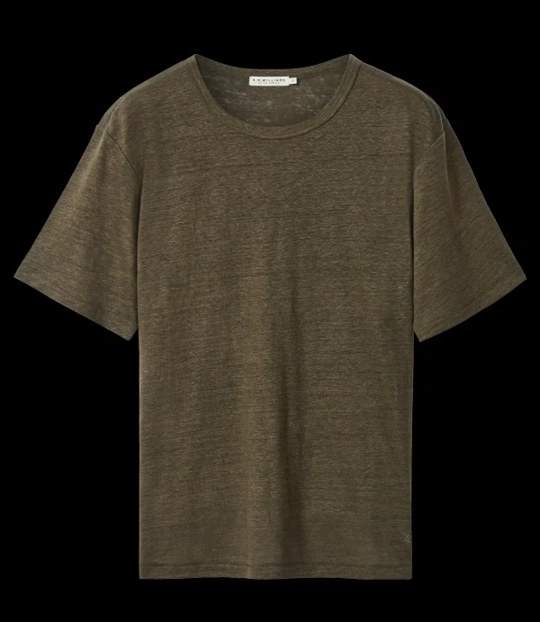 Women R.M. Williams T-shirts | Heritage linen tee