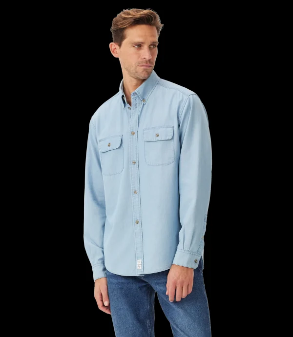 R.M. Williams Shirts | Icons classic fit 2 pocket shirt