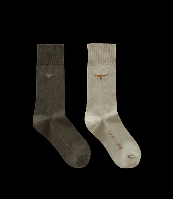 Women R.M. Williams Other Accessories | Socks | Longhorn Sock 2 pack