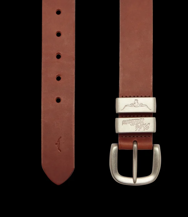 Women R.M. Williams Leather Goods | Belts | 1 1/2" 3 piece solid hide belt