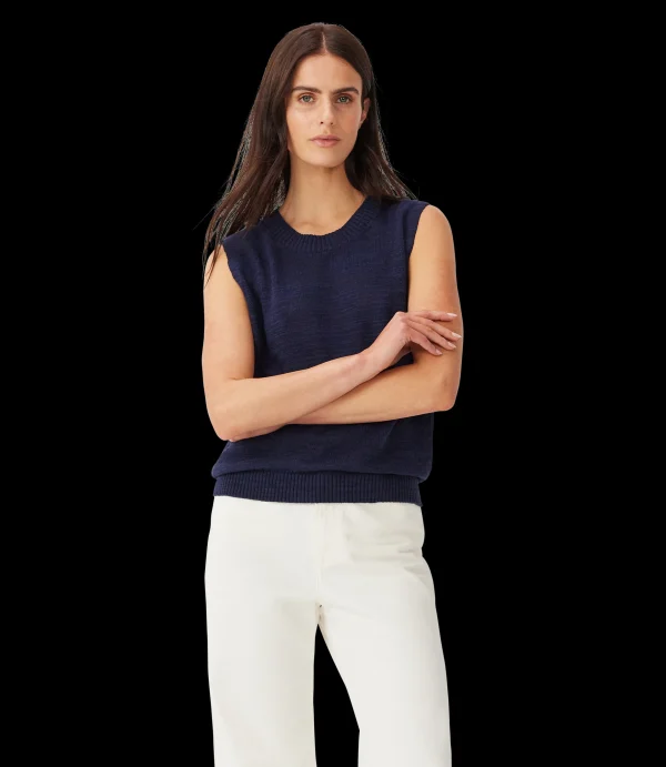 Women R.M. Williams Knitwear | Thirroul sleeveless crew